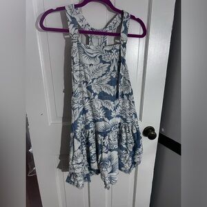 Urban outfitters blue floral dress/ size S